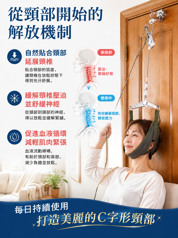 懸掛式頸椎牽引器