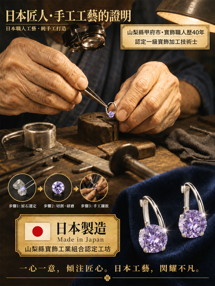 JL-輕奢旋轉磁療耳環