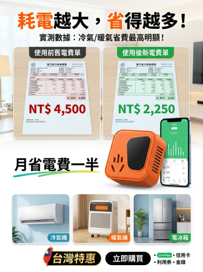 【極速省電王】節電器