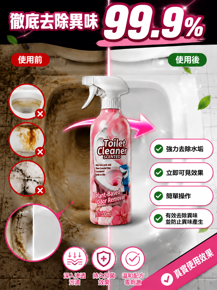 航空級溶垢除黴爆破噴霧