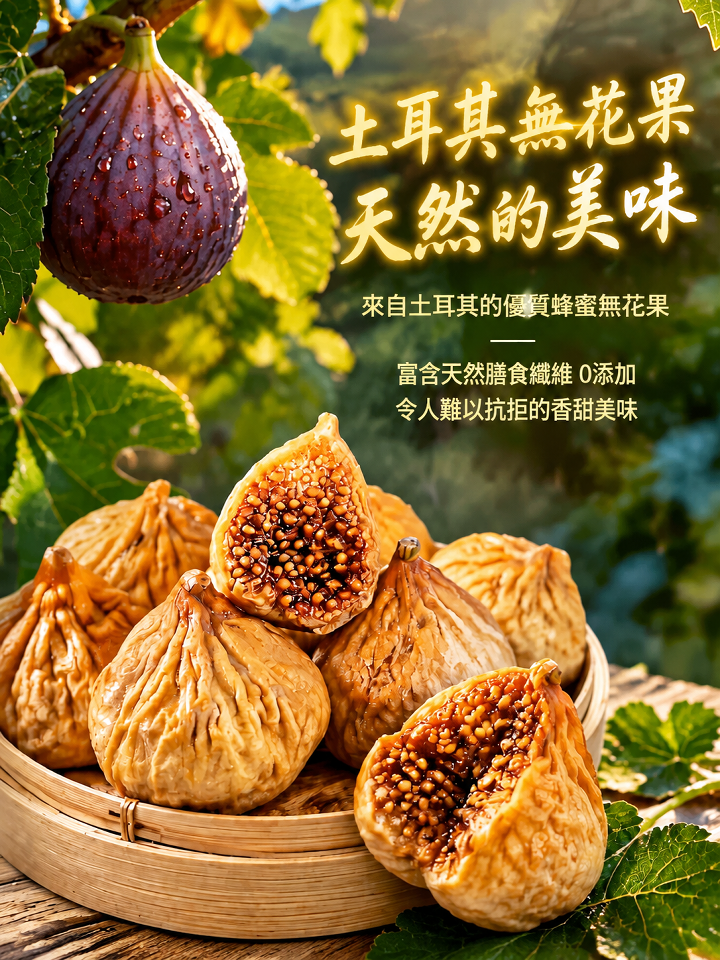【營養健康】無糖無花果乾特大果大罐裝