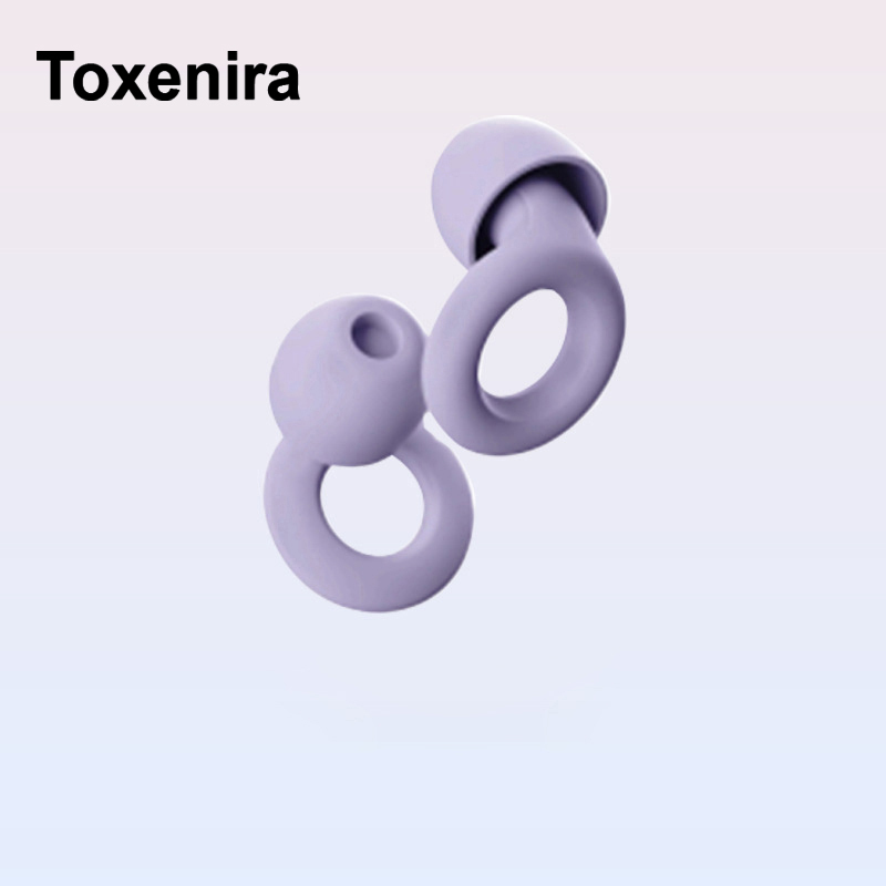 จุกอุดหูซิลิโคนตัดเสียงรบกวน (3 คู่)