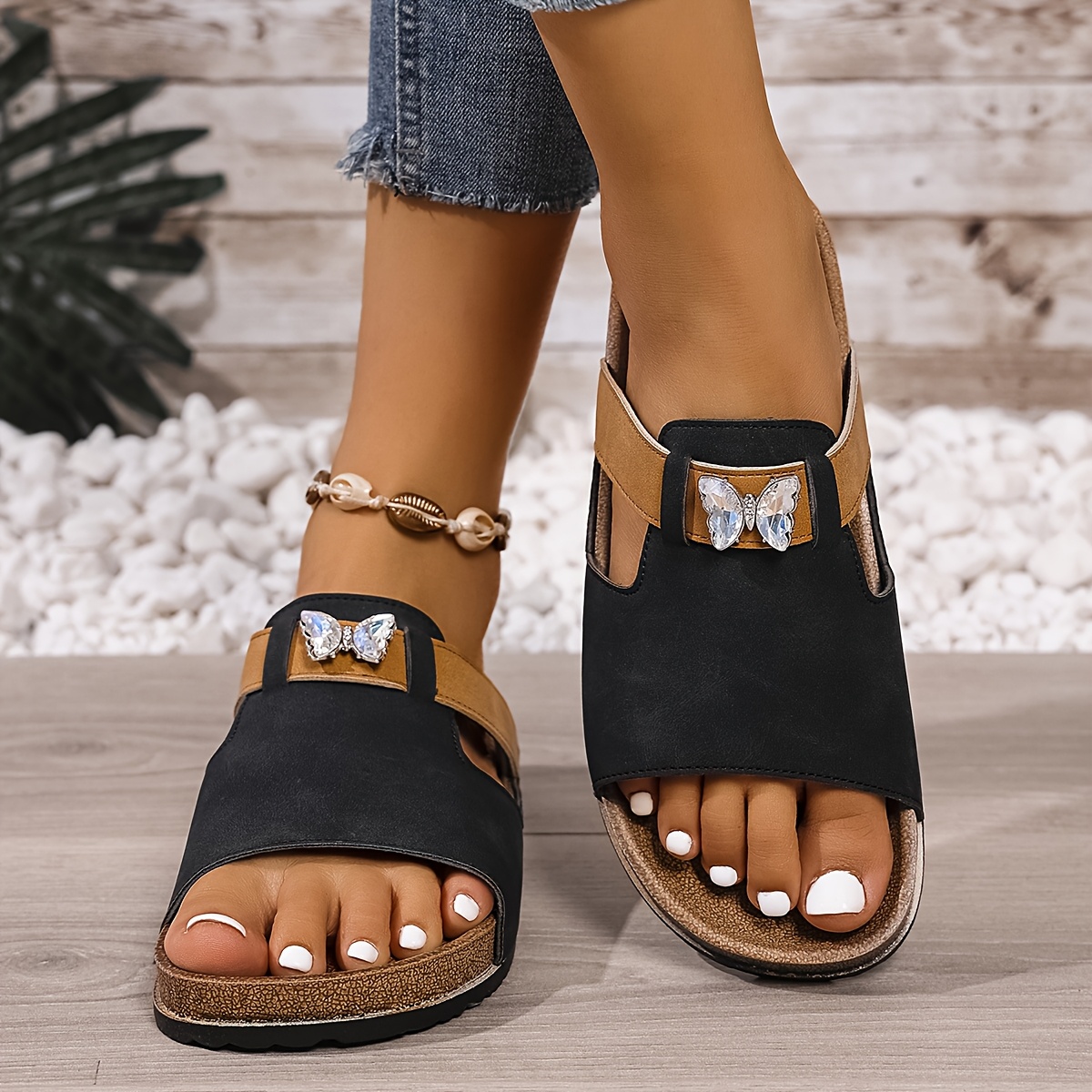 Women'S Retro Thick-Soled Bixson Sandals