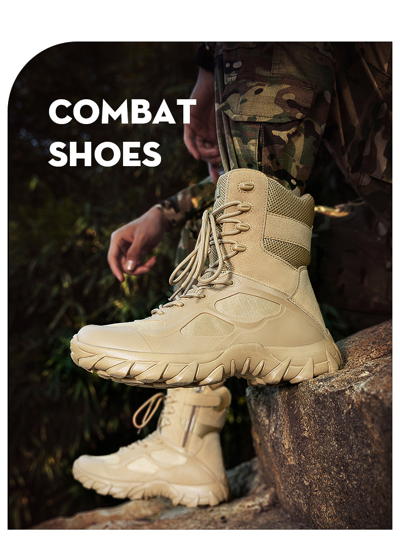 Men's Military Tactical Work Boots