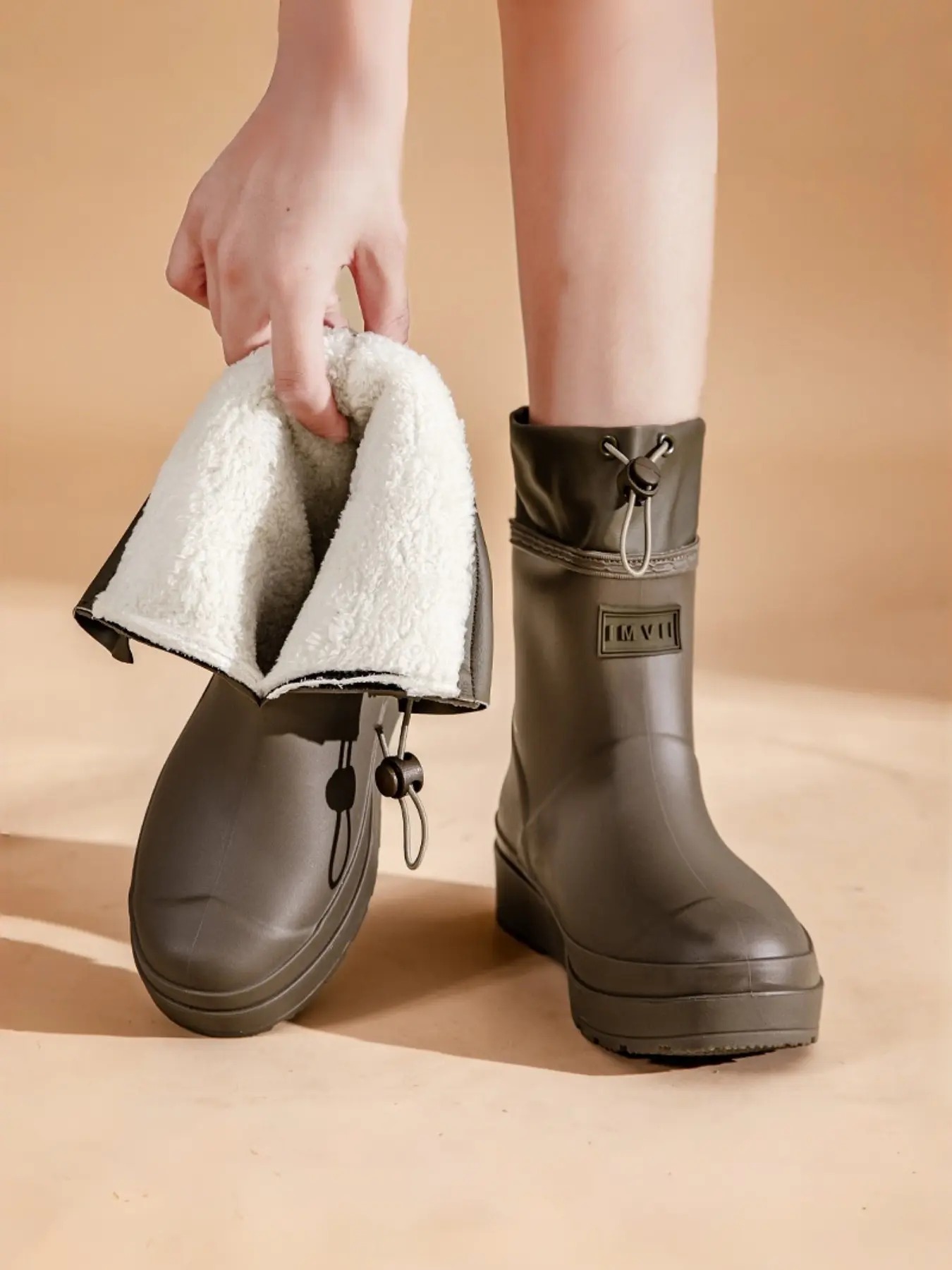 Women's Anti-Slip Waterproof Mid-Calf