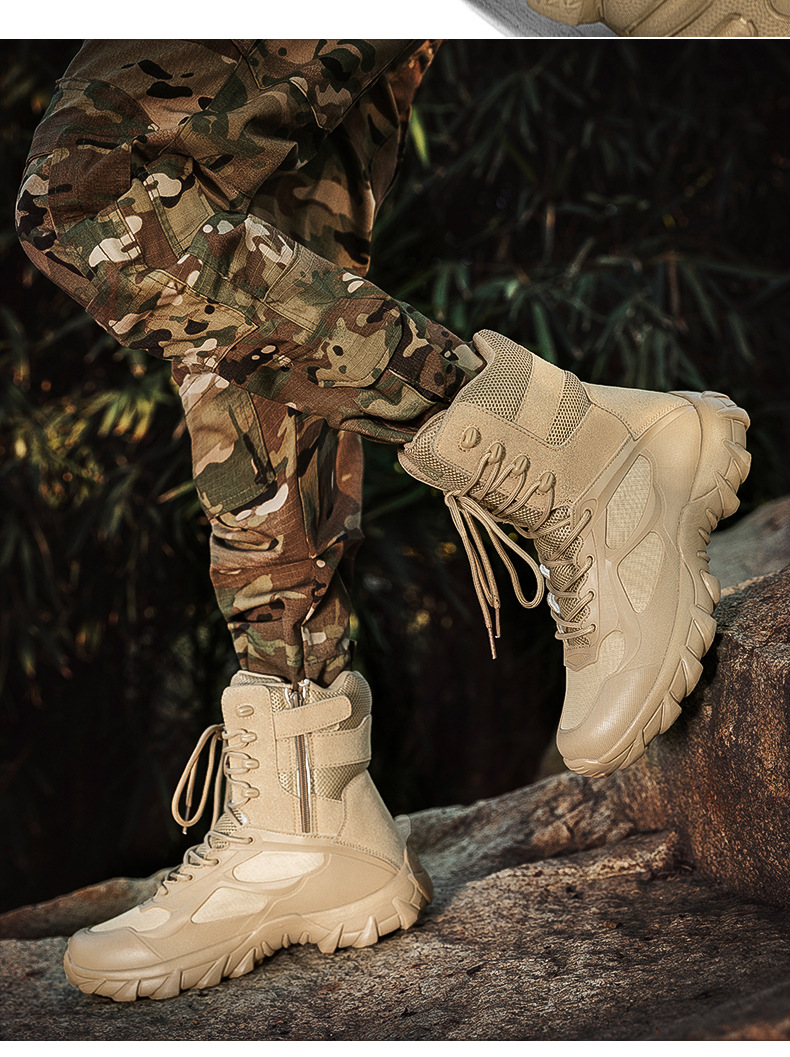 Men's Military Tactical Work Boots