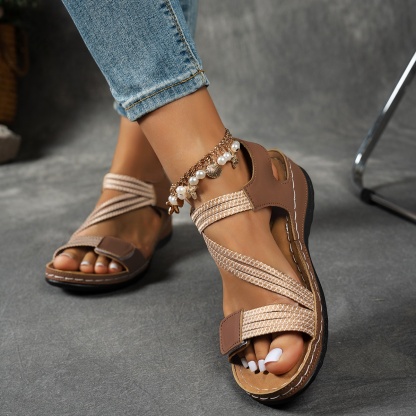 Women'S Slip-On Platform Sandals