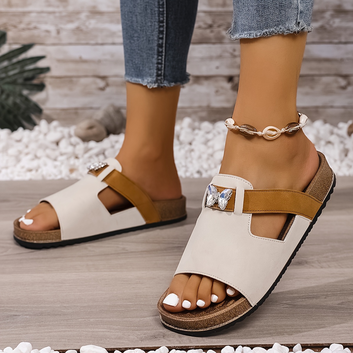 Women'S Retro Thick-Soled Bixson Sandals