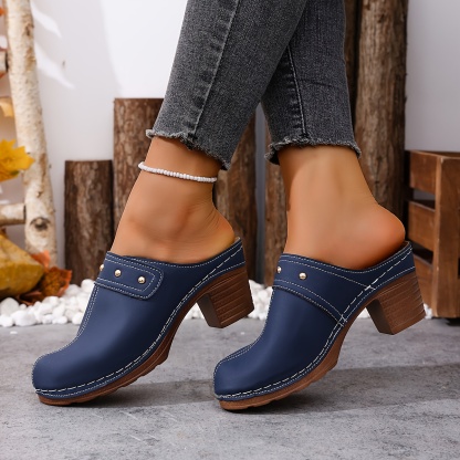 Women's Summer Travel Essentials High Heel Slippers