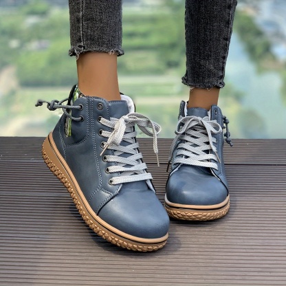 Women's Lace-Up Ankle Boots