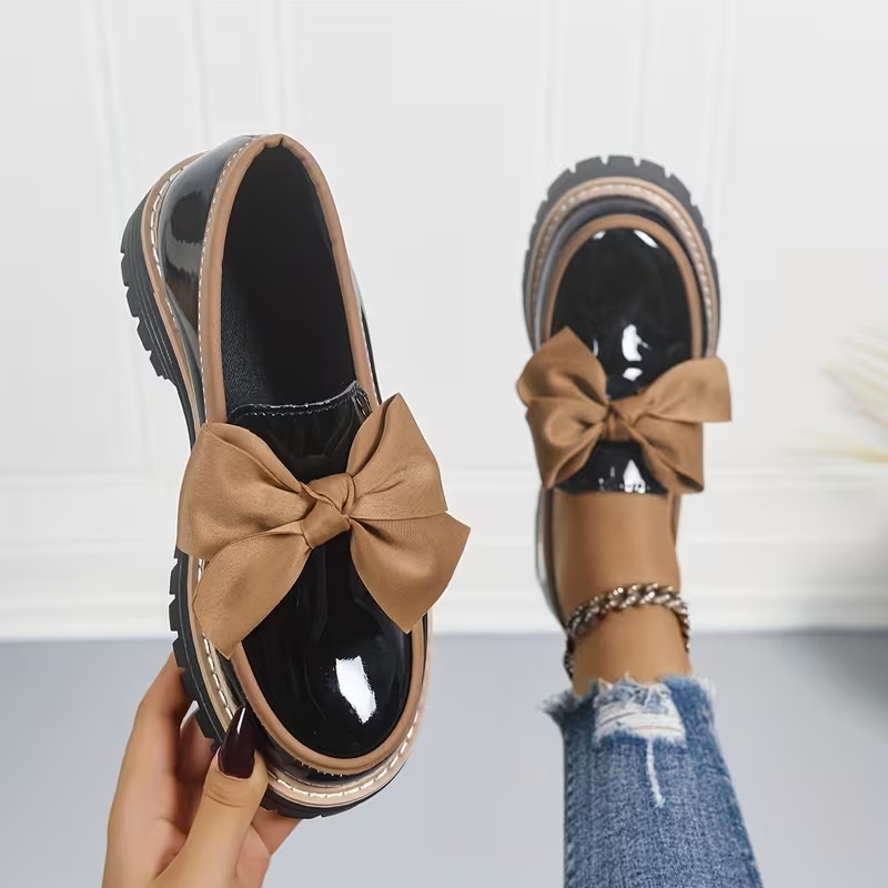 Women's British Vintage Penny Loafers