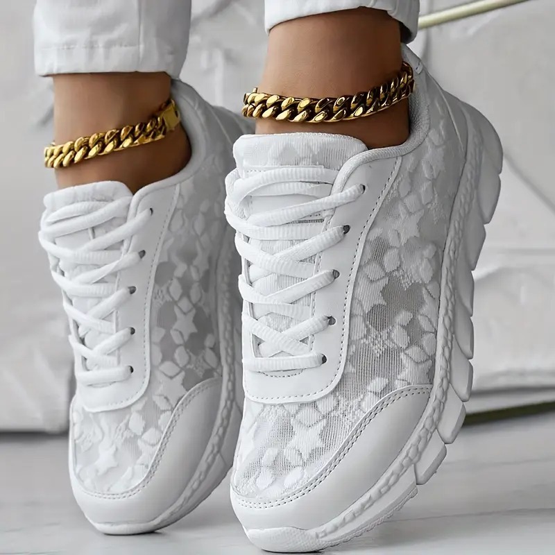 Women's Lace Mesh Sneakers