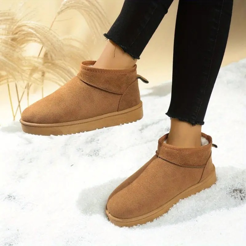 Women's Moccasin Slip-on Snow Boots