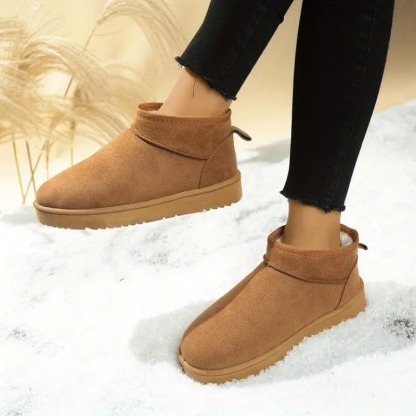 Women's Moccasin Slip-on Snow Boots