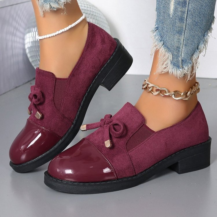 Women's Thick-soled High-heeled Loafer
