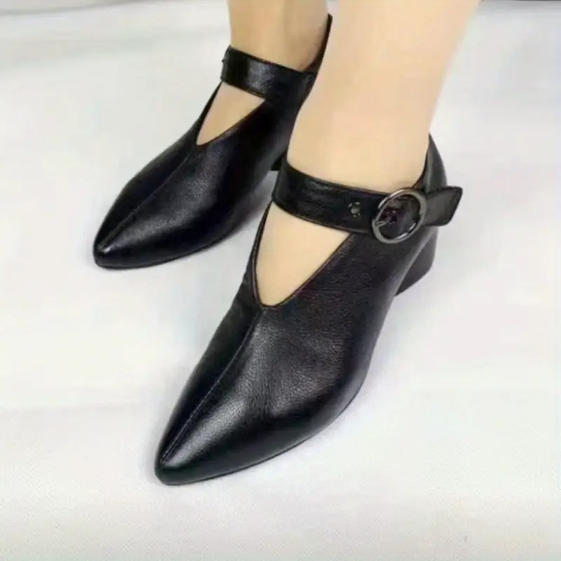 Women's Chunky Mid Heels