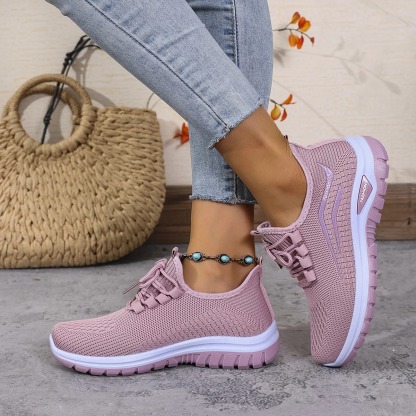 Women's Casual Lace-Up Sneakers