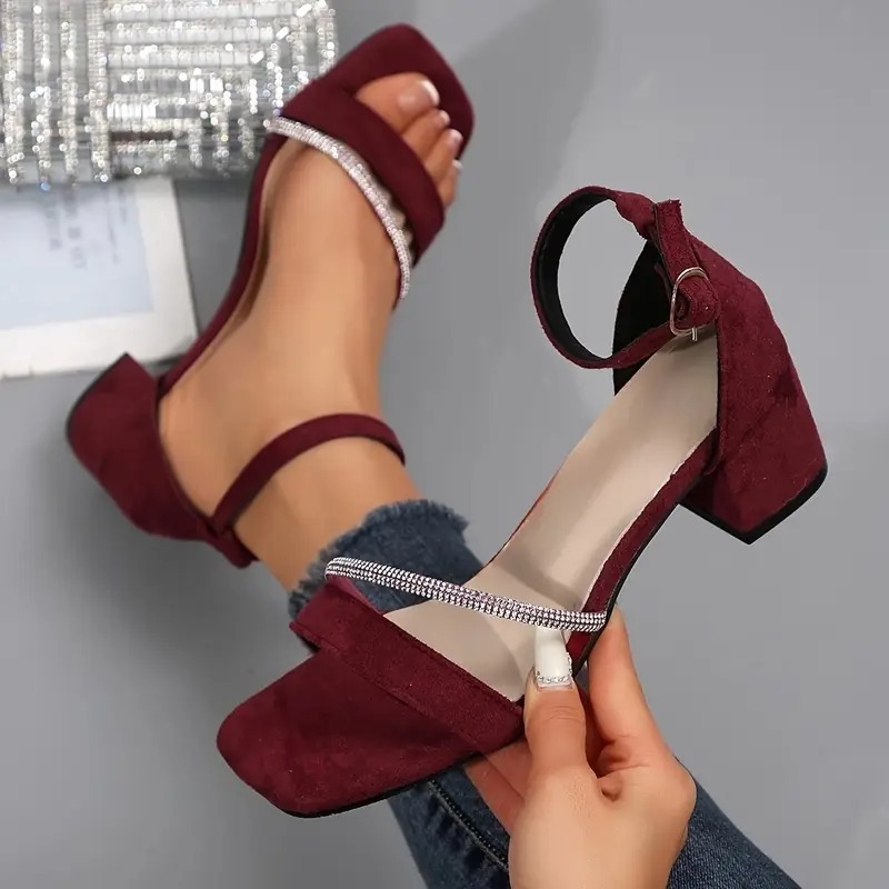 Strappy Block Heel Sandals