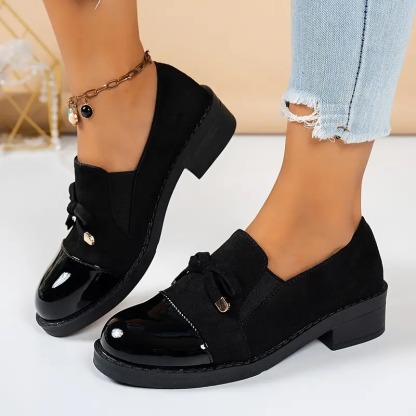 Women's Suede Velvet Loafers