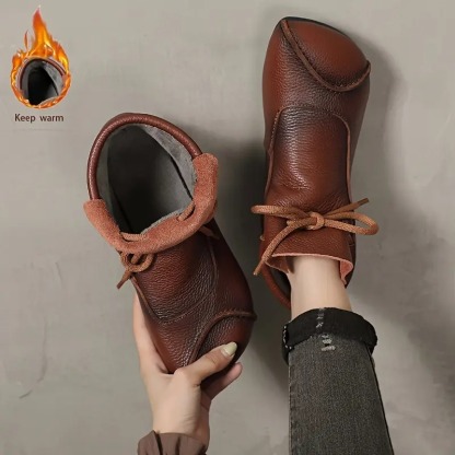 Women's Velvet Lining Mid Length Boots