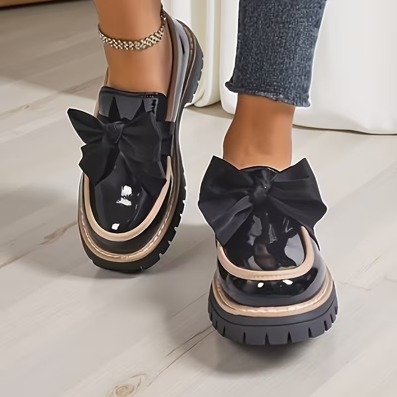 Women's British Vintage Penny Loafers