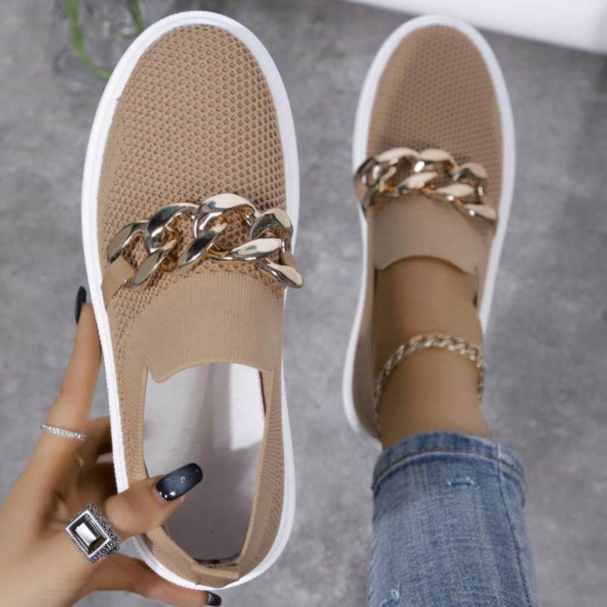 Stylish Flat Bottom Loafers