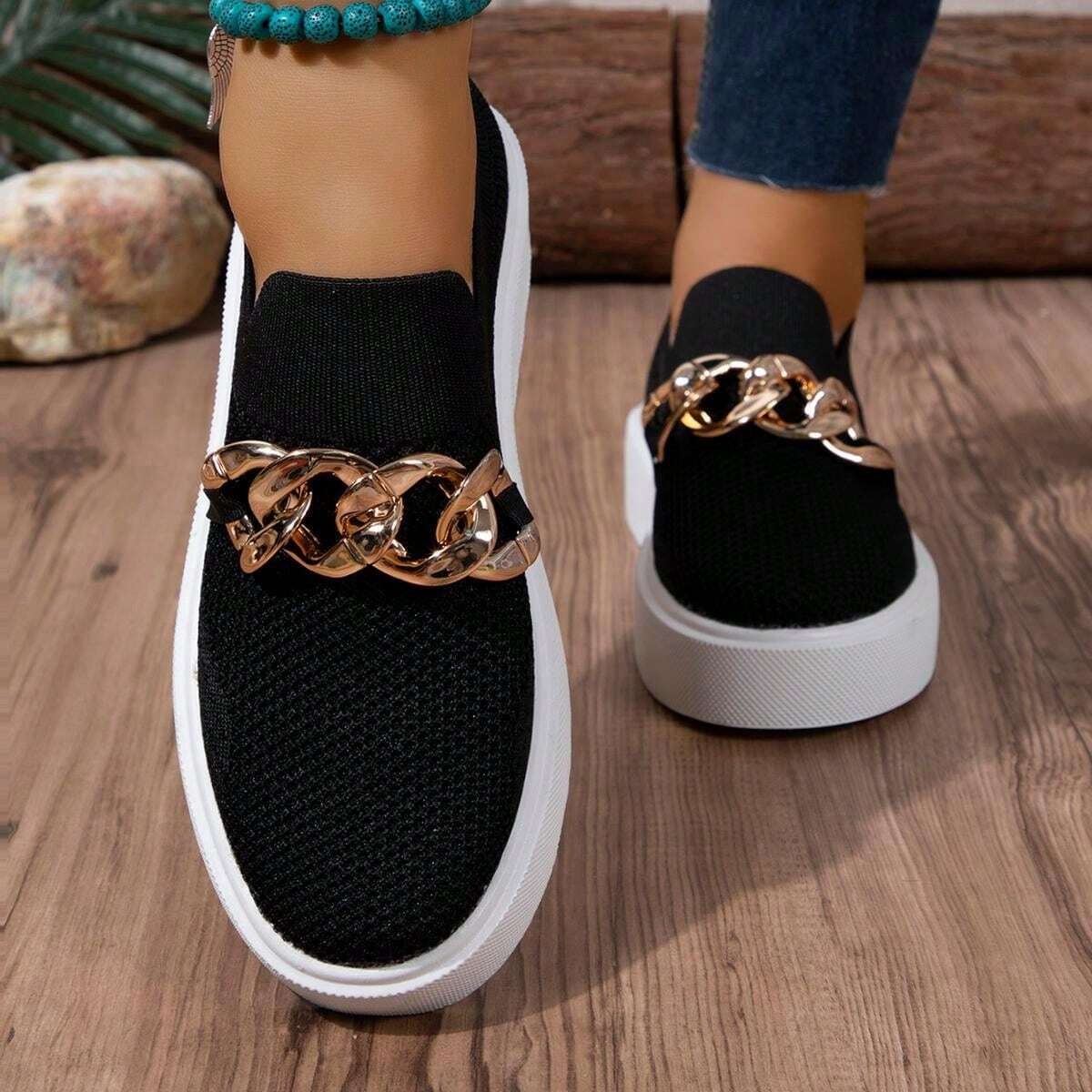 Stylish Flat Bottom Loafers