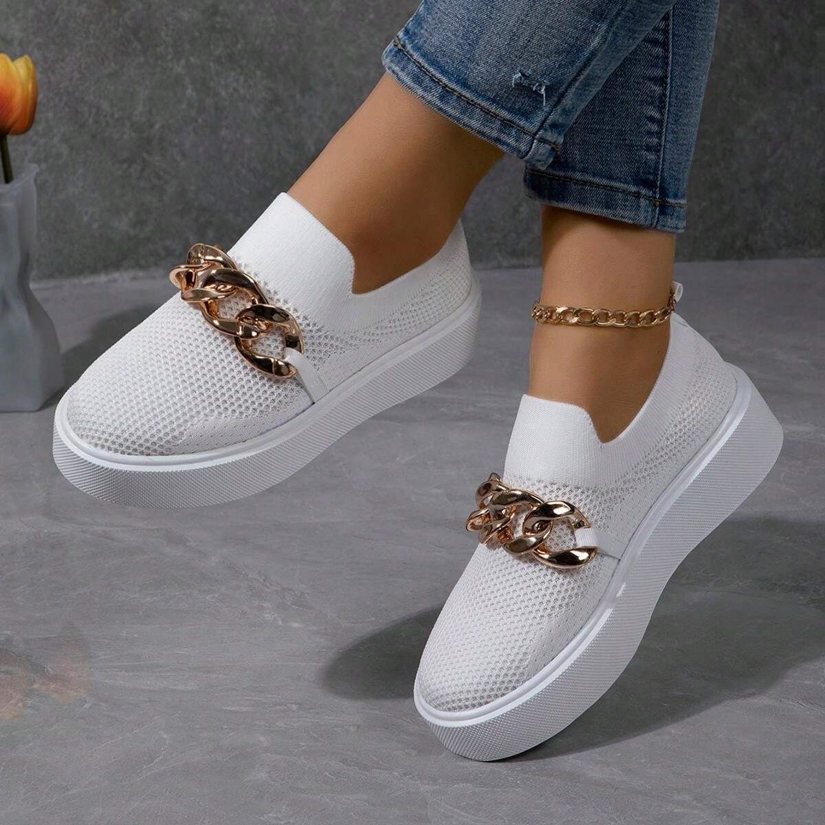 Stylish Flat Bottom Loafers