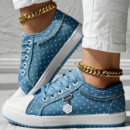 Women's Floral Mesh Sneakers