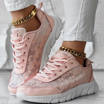 Women's Lace Mesh Sneakers