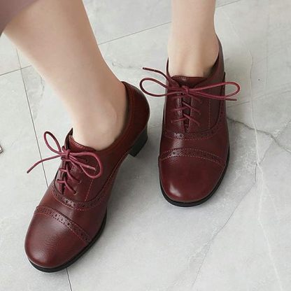 Women's Lace-Up Deep-Cut Ankle Boots