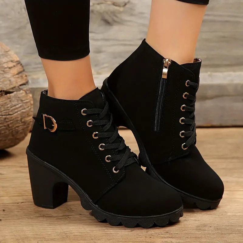Women's Retro Chic Ankle Boots