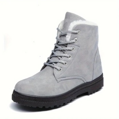 Women's Warm Lace-Up Ankle Boots