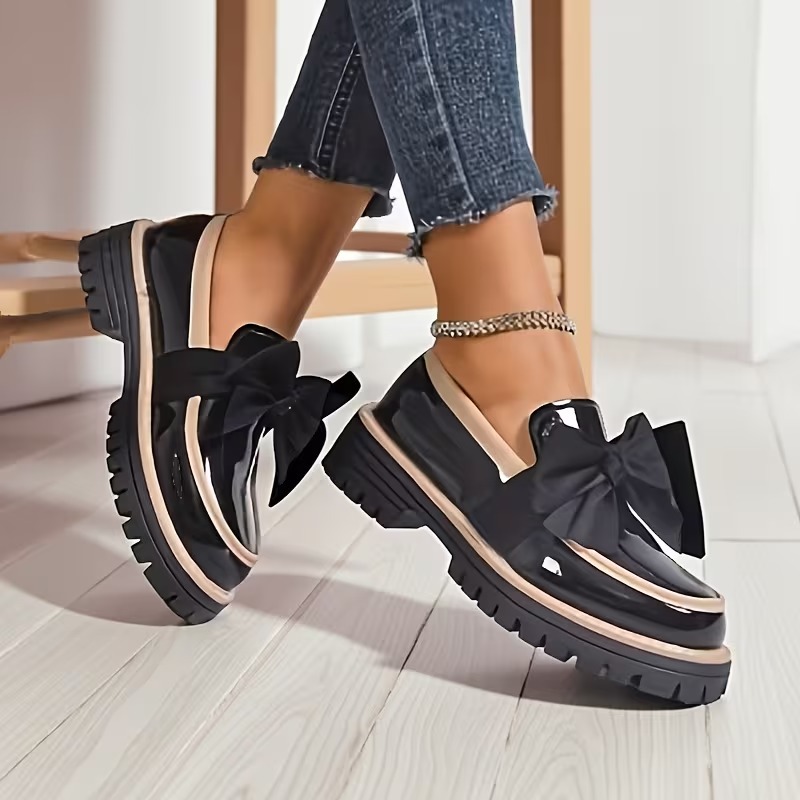 Women's British Vintage Penny Loafers