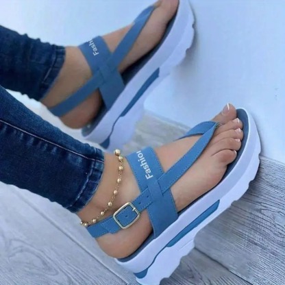 Women's Platform Thong Sandals