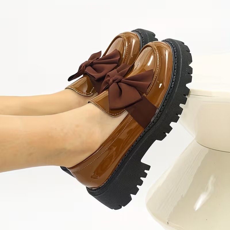 Women's British Vintage Penny Loafers