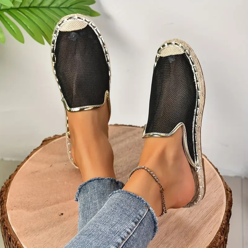 Women's Mesh Fishman Flat Shoes