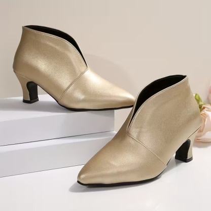 Women's Elegant Sophisticated Ankle Boots