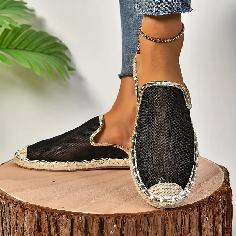 Women's Mesh Fishman Flat Shoes