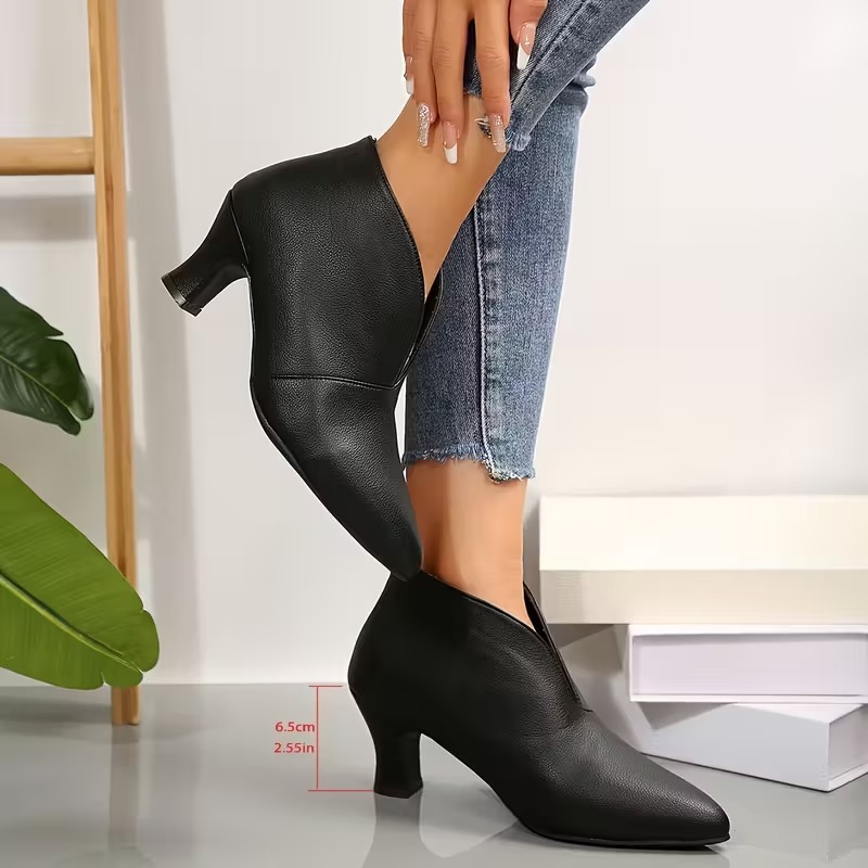 Women's Elegant Sophisticated Ankle Boots