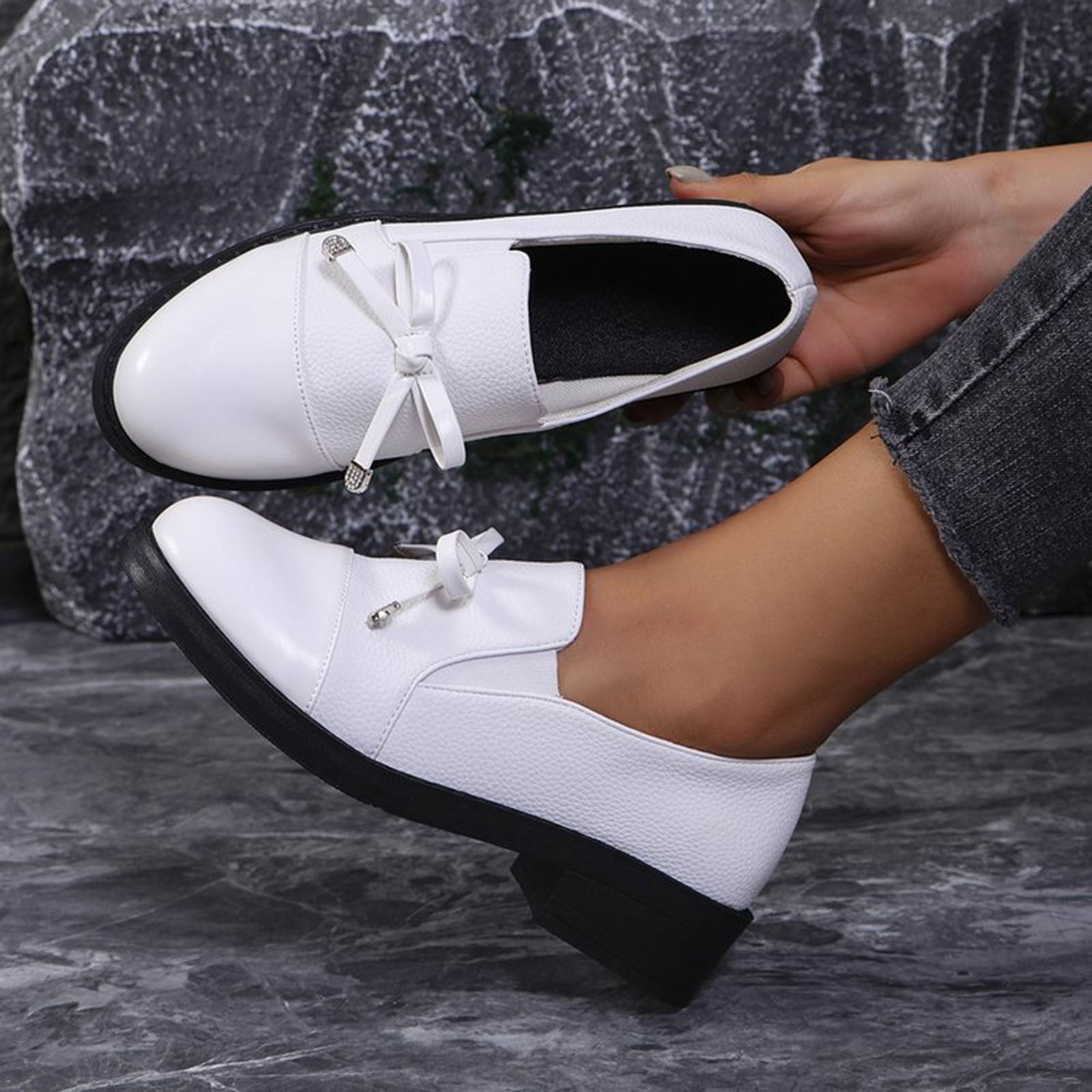 Women's Suede Velvet Loafers