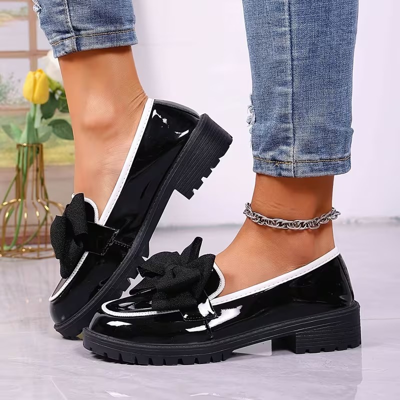 Women's British Vintage Penny Loafers