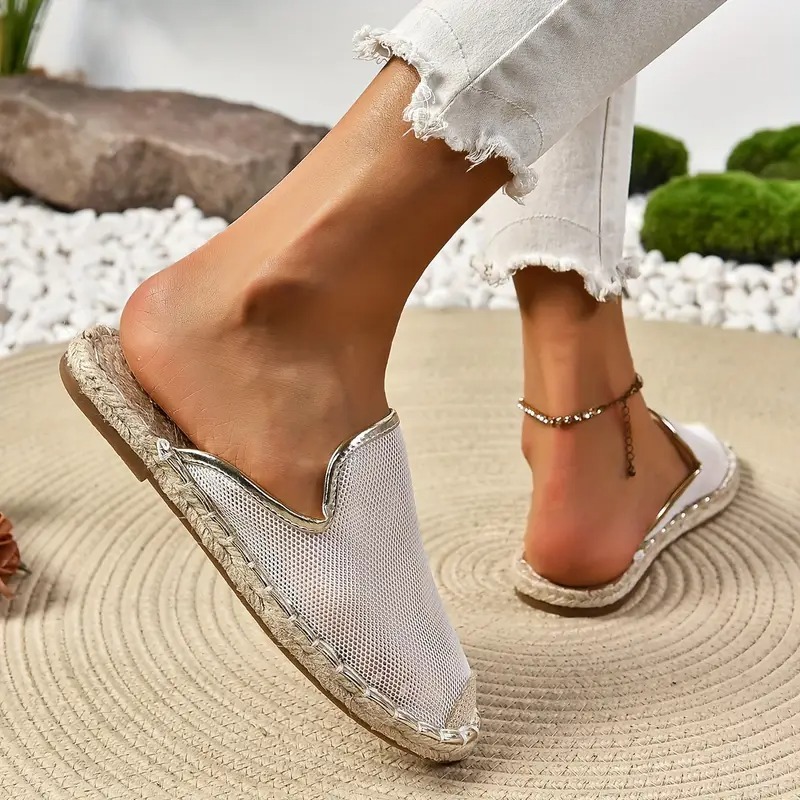 Women's Mesh Fishman Flat Shoes