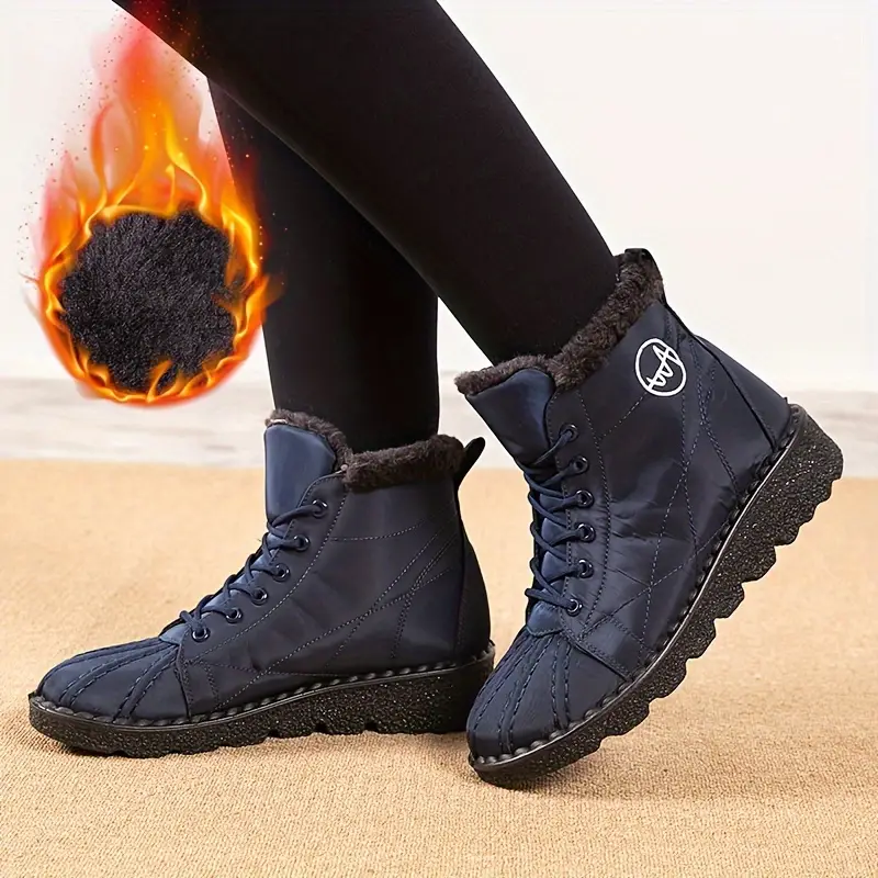 Women's Warm Plush Lined Snow Boots