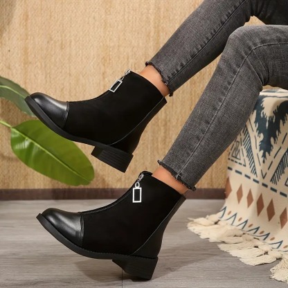 Women's Rhinestone Decoration Short Boots