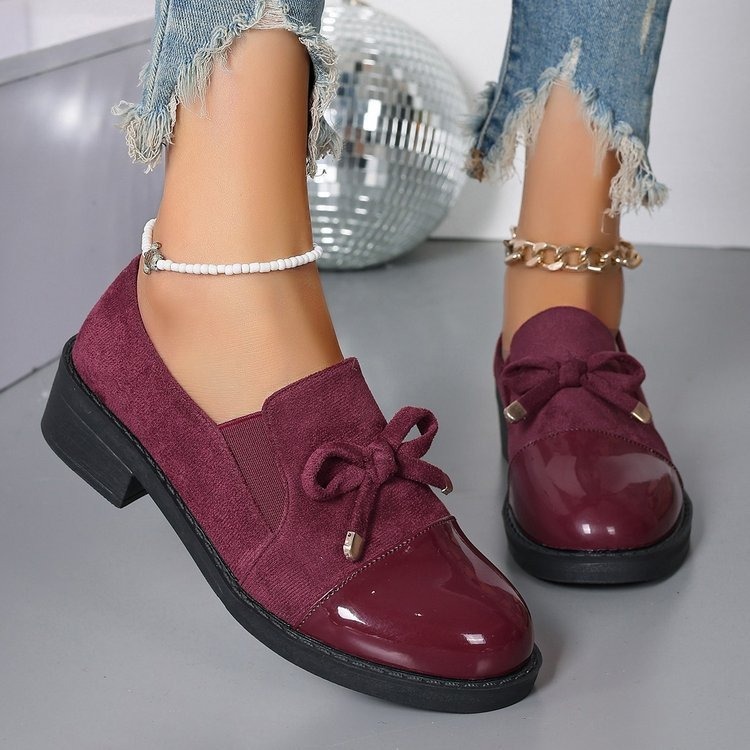 Women's Thick-soled High-heeled Loafer