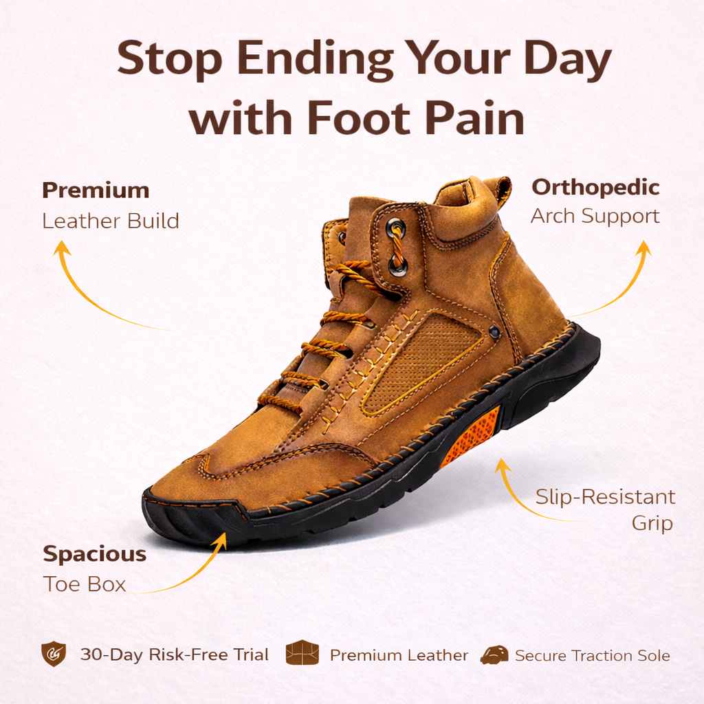 Men’s Comfort Leather Boots