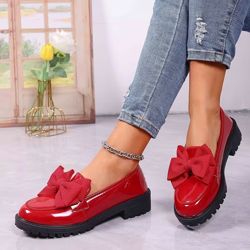 Women's British Vintage Penny Loafers