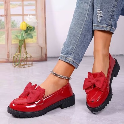 Women's British Vintage Penny Loafers