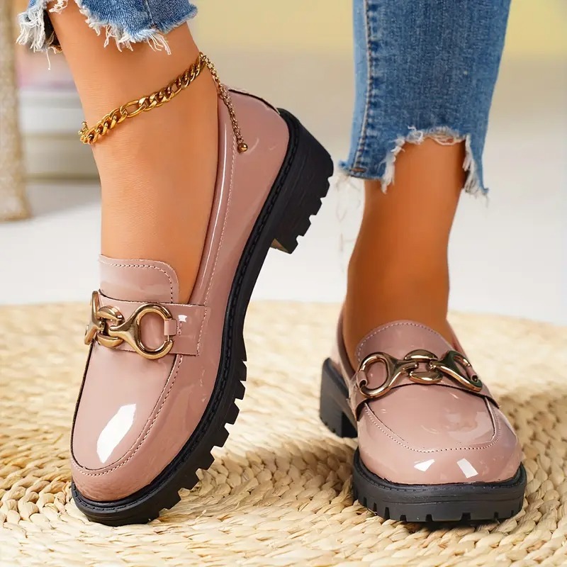 Women's Buckle Slip-on Loafers